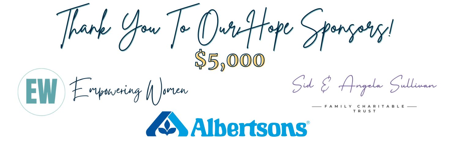 Thank you to our Hope Sponsors!